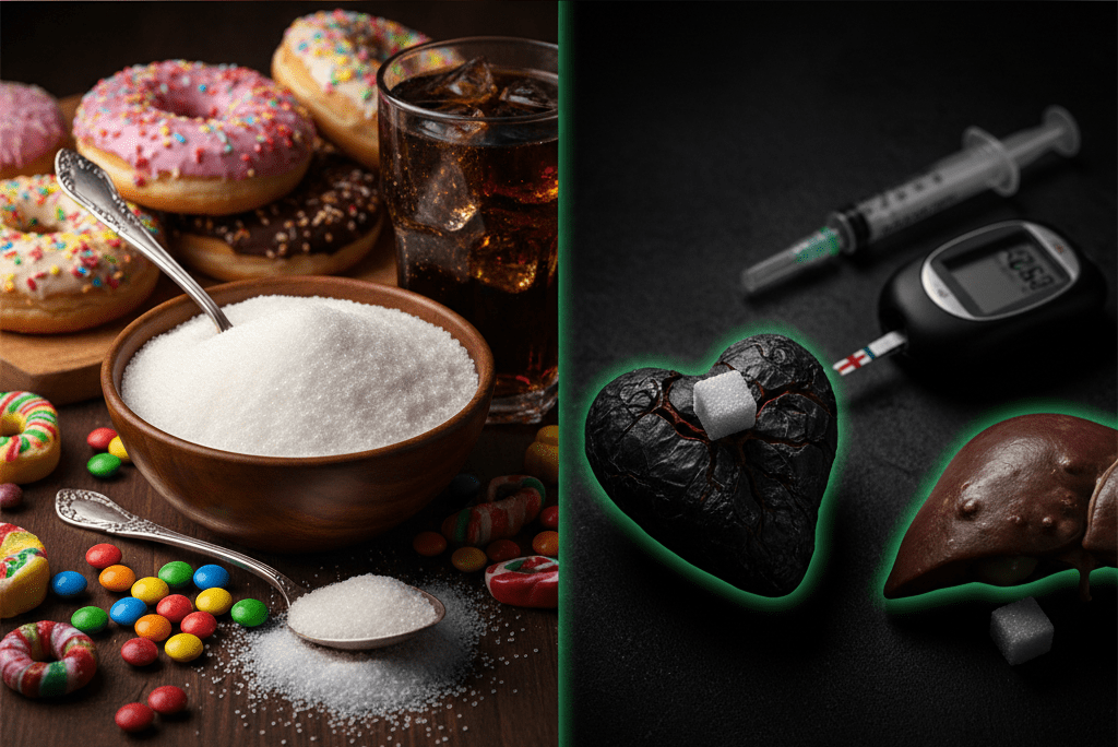 চিনি: মিষ্টি বিষ? অতিরিক্ত চিনি খাওয়ার ভয়াবহ পরিণাম এবং এর স্বাস্থ্যকর বিকল্প