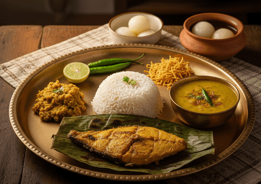 বাংলার স্বাদ: রসগোল্লা থেকে মাছে-ভাতে বাঙালি—একটি জিভে জল আনা ঐতিহাসিক ও সাংস্কৃতিক রসনা সফর বাংলার স্বাদ: রসগোল্লা থেকে মাছে-ভাতে বাঙালি—একটি জিভে জল আনা ঐতিহাসিক ও সাংস্কৃতিক রসনা সফর 2