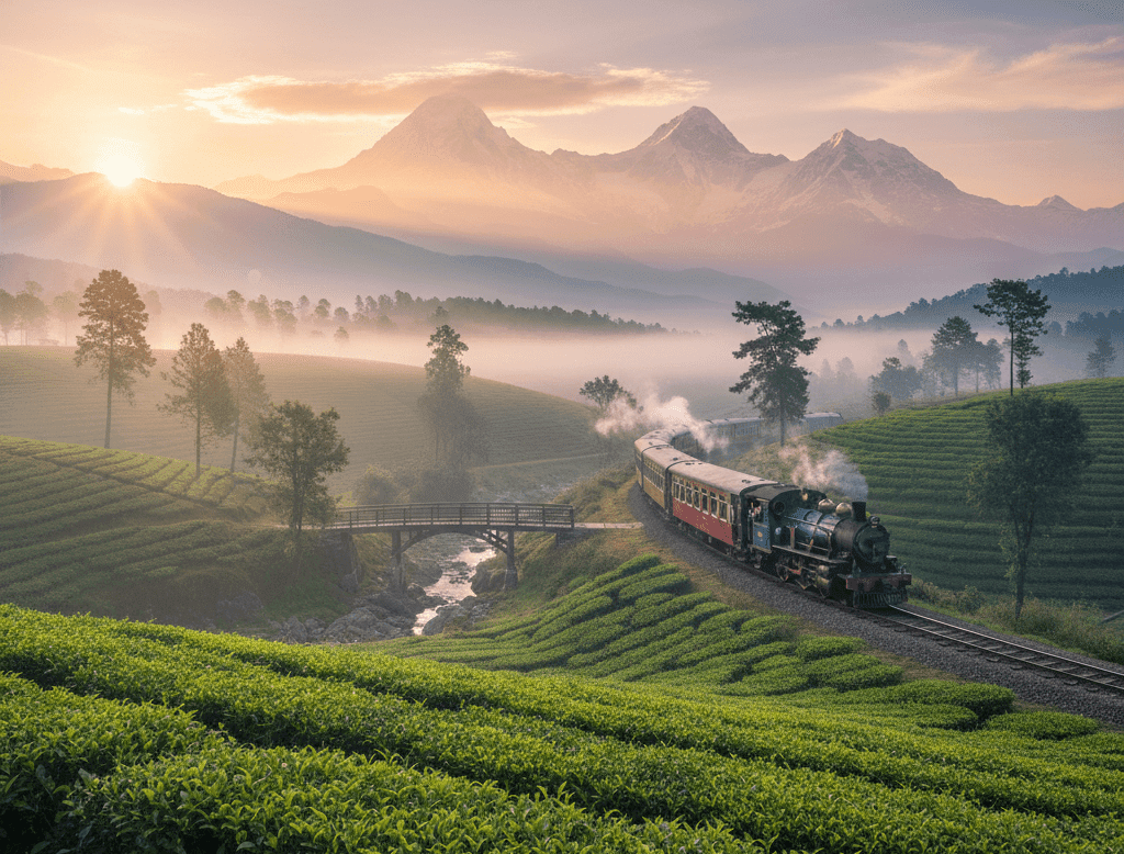 পাহাড়ের রানি দার্জিলিং: কাঞ্চনজঙ্ঘার রূপকথা, চা-বাগানের আভিজাত্য এবং হিমালয় রেলওয়ের এক মায়াবী সফর পাহাড়ের রানি দার্জিলিং: কাঞ্চনজঙ্ঘার রূপকথা, চা-বাগানের আভিজাত্য এবং হিমালয় রেলওয়ের এক মায়াবী সফর