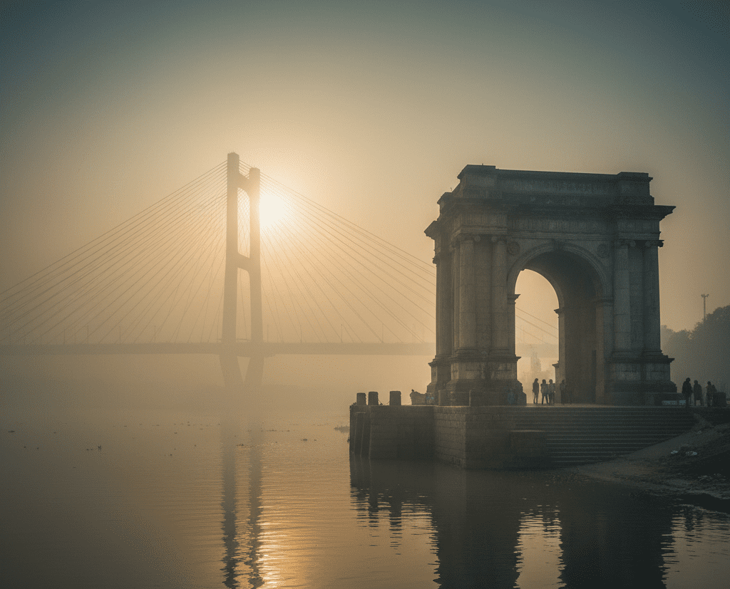 গঙ্গার ঘাট: কলকাতার প্রাণস্পন্দন, নীরব ইতিহাস এবং আধ্যাত্মিকতার এক শাশ্বত সহাবস্থান