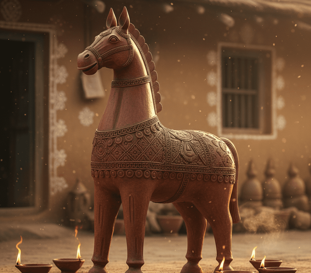 তেরাকোটার সাজে বাঁকুড়ার পোড়ামাটির ঘোড়া: লোকশিল্পের বিস্ময়, গ্রাম্য ঐতিহ্যের বিবর্তন এবং বিশ্বমঞ্চে বাংলার পরিচিতি