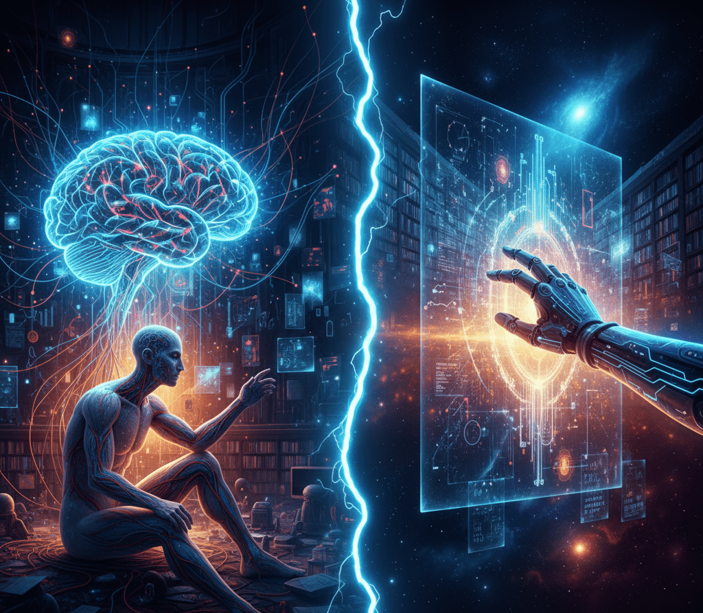 যন্ত্রের চোখে স্বপ্ন: কৃত্রিম বুদ্ধিমত্তার জয়যাত্রা ও মানব-চেতনার অন্তিম পরীক্ষা 1