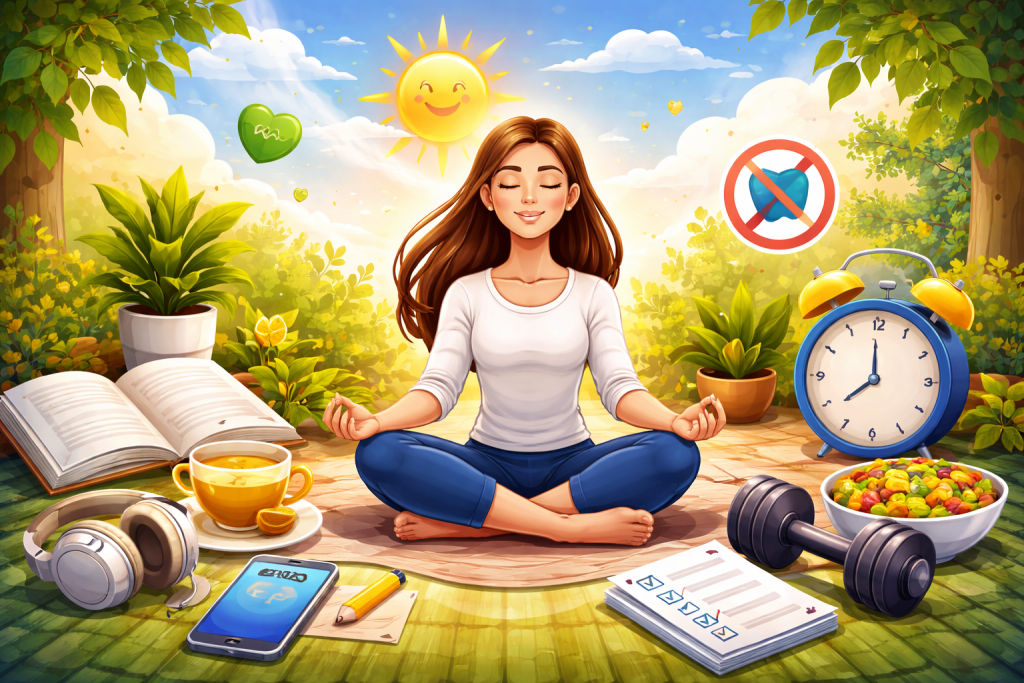 মানসিক চাপ কমানোর ৭টি কার্যকর উপায়: শান্ত ও সুখী জীবনের সম্পূর্ণ গাইড 1