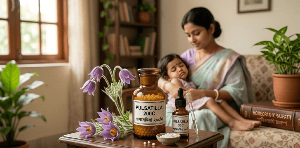 পালসেটিলা ও মনের দোলাচল: নারী ও শিশুদের মৃদু নিরাময়ে প্রকৃতির এক সজল স্পর্শ 5