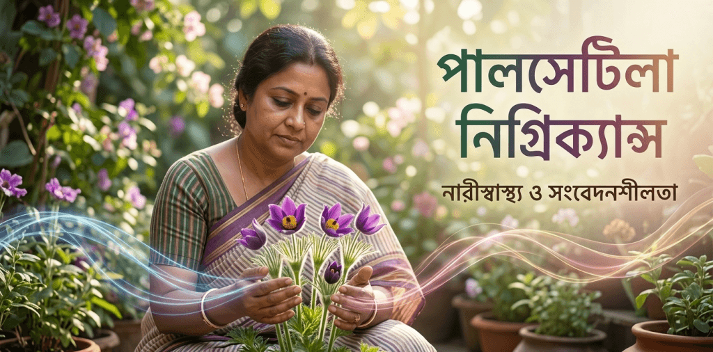 পালসেটিলা নিগ্রিক্যান্স ও পরিবর্তনের ছন্দ: মানসিক সংবেদনশীলতা ও নারীস্বাস্থ্যের সুরক্ষায় এক অপ্রতিদ্বন্দ্বী ভেষজ 6