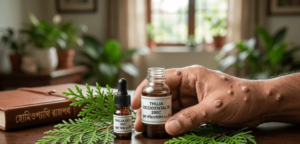 থুজা অক্সিডেন্টালিস ও শরীরের অস্বাভাবিক বৃদ্ধি: চর্মরোগ ও মায়াজম নির্মূলে হোমিওপ্যাথির এক অনন্য রক্ষাকবচ 6