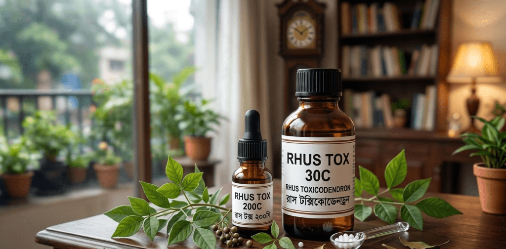 রাস টক্সিকোডেনড্রন ও বর্ষার ব্যাধি: সন্ধিবাত ও মাংসপেশির জড়তা নিরাময়ে প্রকৃতির এক সিক্ত অবদান