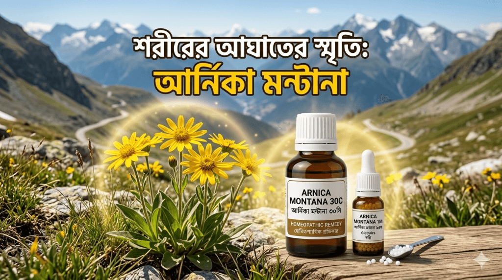 আর্নিকা মন্টানা ও শরীরের আঘাতের স্মৃতি: আঘাত পরবর্তী পুনরুদ্ধার ও স্নায়বিক শক নিরাময়ে প্রকৃতির এক অজেয় শক্তি 4