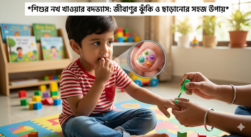 নখ খাওয়া কি শিশুর বাতিক? রোগের ঝুঁকি ও সহজে অভ্যাস ছাড়ানোর ১০টি কার্যকারী উপায় 8