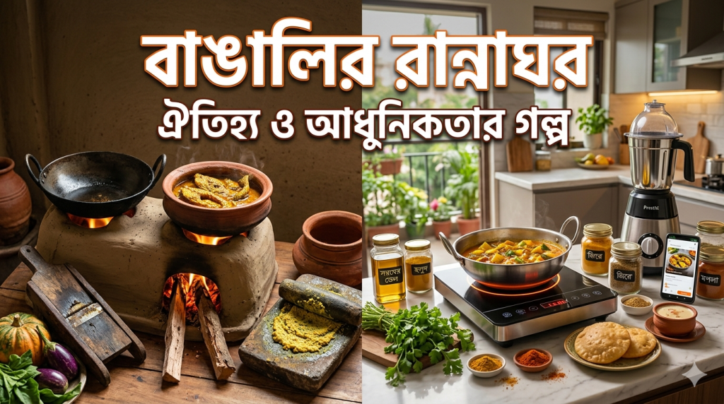 বাঙালির রান্নাঘর: ঐতিহ্যের স্বাদ থেকে আধুনিকতার স্মার্ট হেঁশেল 3