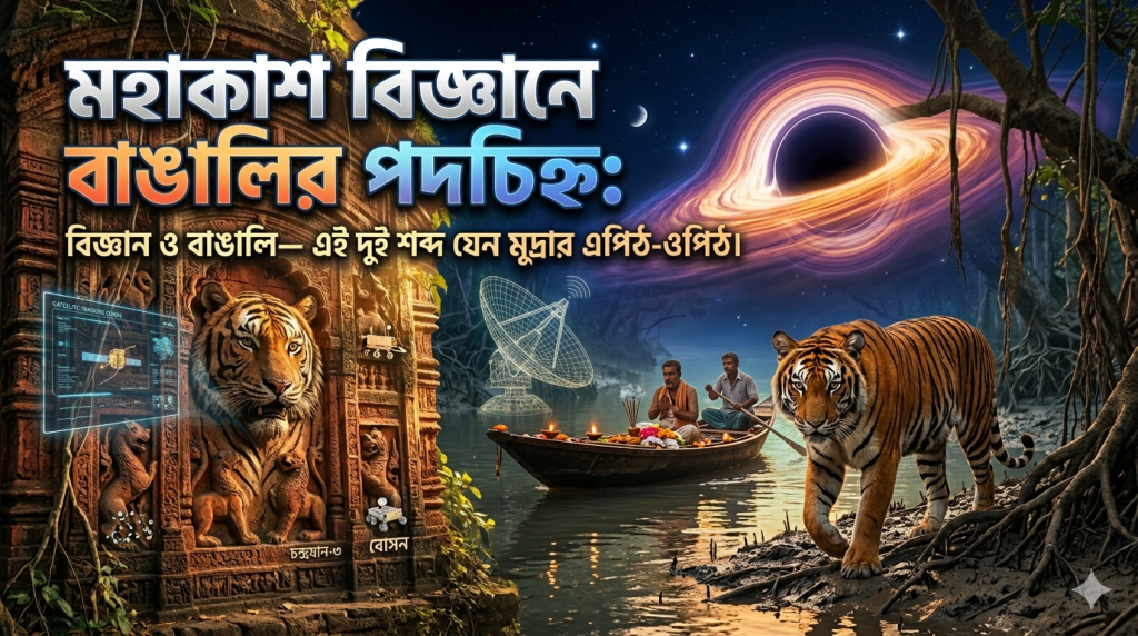 মহাকাশ বিজ্ঞানে বাঙালির পদচিহ্ন: চন্দ্রযান থেকে ব্ল্যাকহোল— এক রোমাঞ্চকর যাত্রা