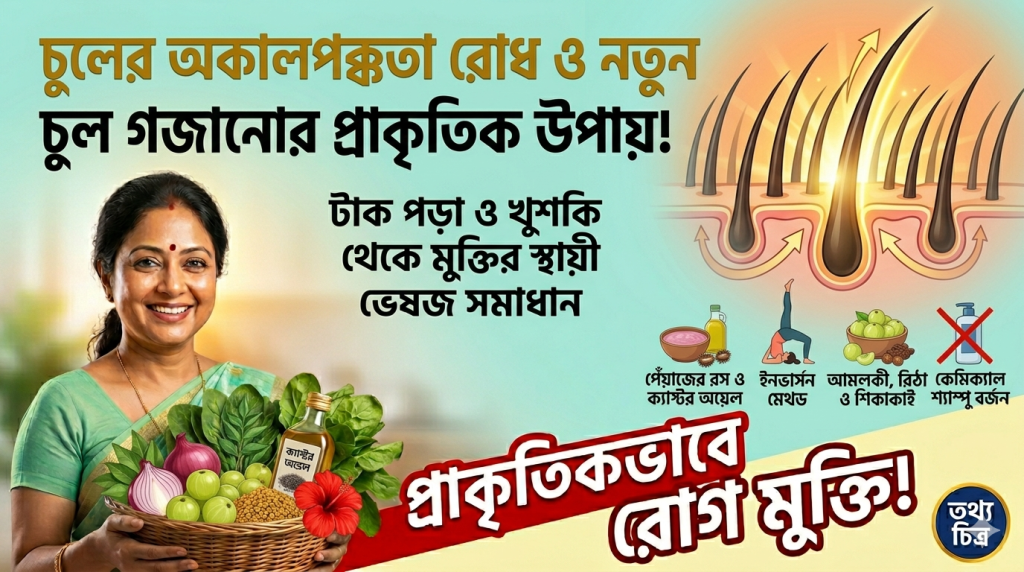 চুলের অকালপক্কতা রোধ ও নতুন চুল গজানোর প্রাকৃতিক উপায়: টাক পড়া ও খুশকি থেকে মুক্তির স্থায়ী ভেষজ সমাধান 4