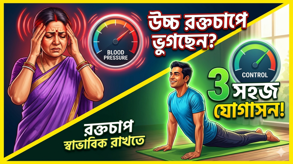 উচ্চ রক্তচাপ কি আপনার নিত্যসঙ্গী? জীবনযাত্রায় সামান্য বদল আর এই সহজ যোগাসনেই মিলবে মুক্তি 9