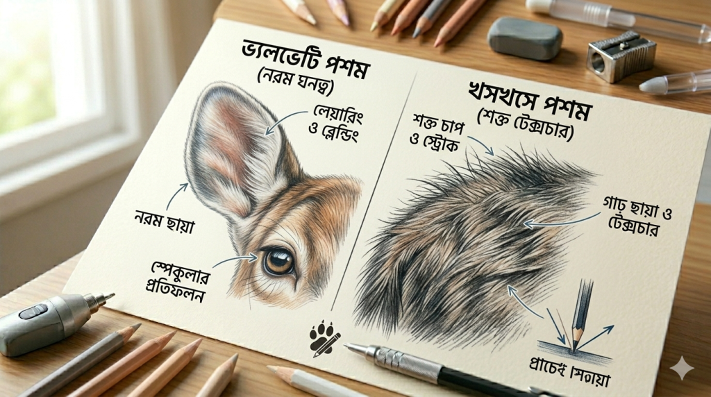 আর্ট টিউটোরিয়াল সিরিজ: পর্ব ১২ – নরম, ভেলভেটি টেক্সচার তৈরি আর্ট টিউটোরিয়াল সিরিজ: পর্ব ১২ – নরম, ভেলভেটি টেক্সচার তৈরি 3