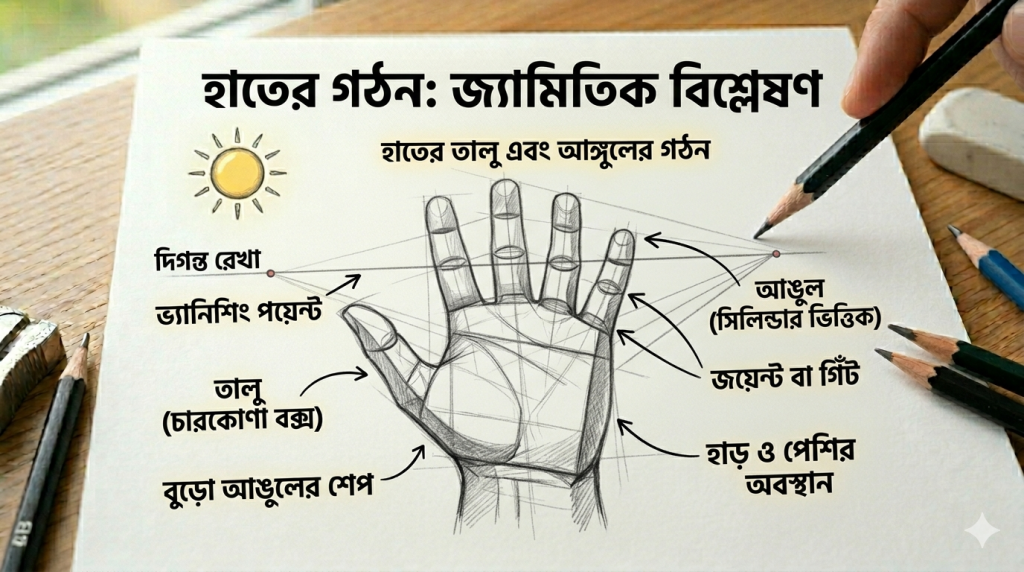 আর্ট টিউটোরিয়াল সিরিজ: পর্ব ০৫ - মানুষের গঠন বা অ্যানাটমি ড্রয়িং: সহজ ধাপে পোর্ট্রেট এবং ফিগার ড্রয়িং 2