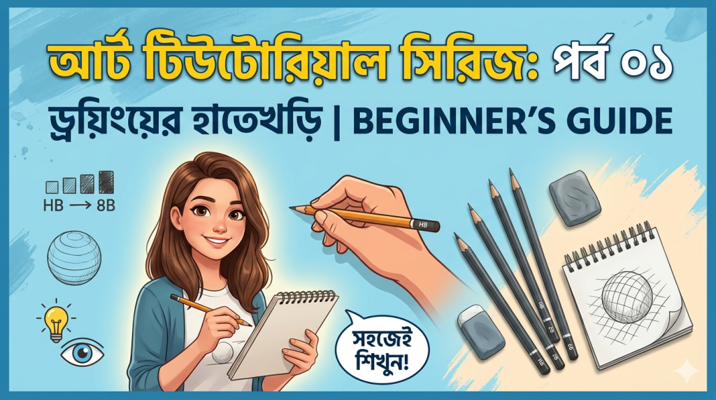 আর্ট টিউটোরিয়াল সিরিজ: পর্ব ০১ - ড্রয়িংয়ের হাতেখড়ি এবং দেখার নতুন দৃষ্টিভঙ্গি আর্ট টিউটোরিয়াল সিরিজ: পর্ব ০১ - ড্রয়িংয়ের হাতেখড়ি এবং দেখার নতুন দৃষ্টিভঙ্গি 2