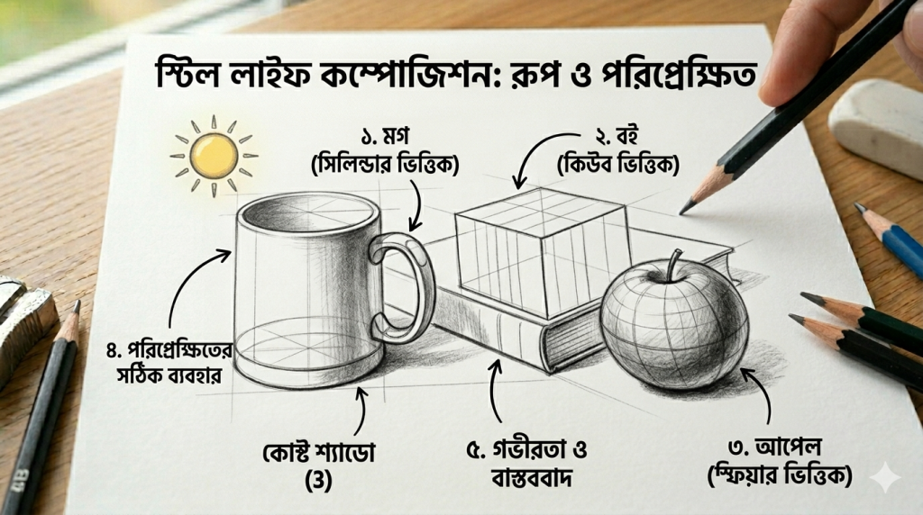 আর্ট টিউটোরিয়াল সিরিজ: পর্ব ০৪ - পরিপ্রেক্ষিতের খেলা: ছবিতে গভীরতা এবং দূরত্ব তৈরির জাবিকাঠি আর্ট টিউটোরিয়াল সিরিজ: পর্ব ০৪ - পরিপ্রেক্ষিতের খেলা: ছবিতে গভীরতা এবং দূরত্ব তৈরির জাবিকাঠি 4