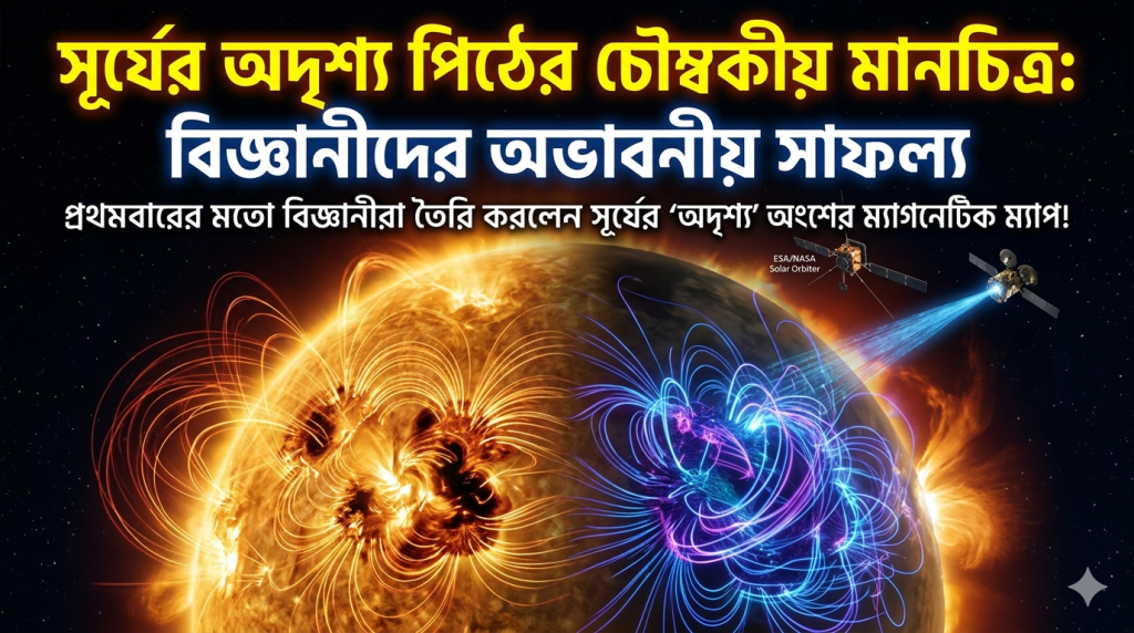 সূর্যের ‘অদৃশ্য’ পিঠের চৌম্বকীয় মানচিত্র তৈরি: মহাকাশ বিজ্ঞানে বিজ্ঞানীদের অভাবনীয় সাফল্য 9