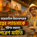 নয়ডা আন্তর্জাতিক বিমানবন্দরকে শিল্পের ল্যান্ডমার্কে পরিণত করলেন পরেশ মাইতি 3